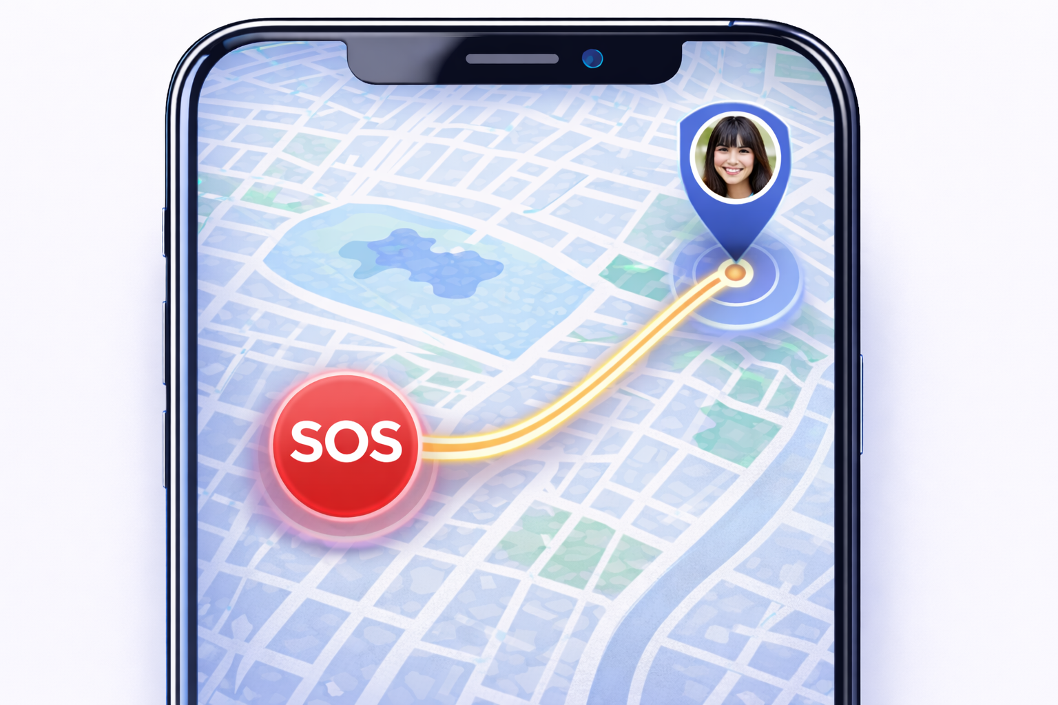 SOS map UI